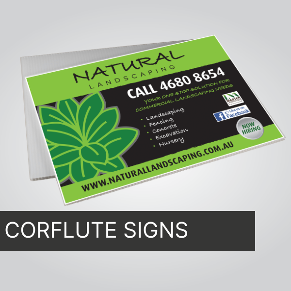 CORFLUTE SIGNS
