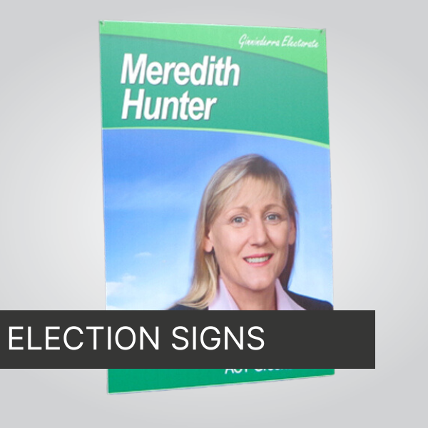 ELECTION SIGNS