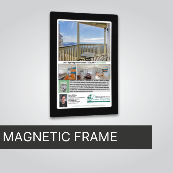 DOUBLE SIDED MAGNETIC POSTER FRAME