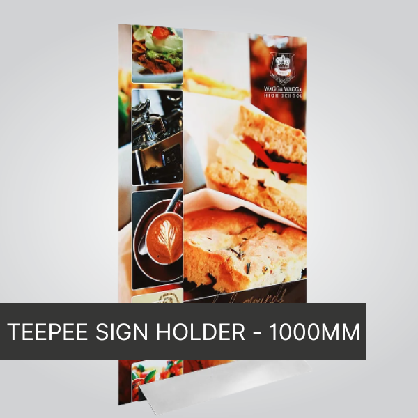 TEEPEE SIGN HOLDER - 1000mm