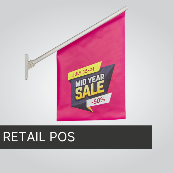 POINT OF SALE FLAGS