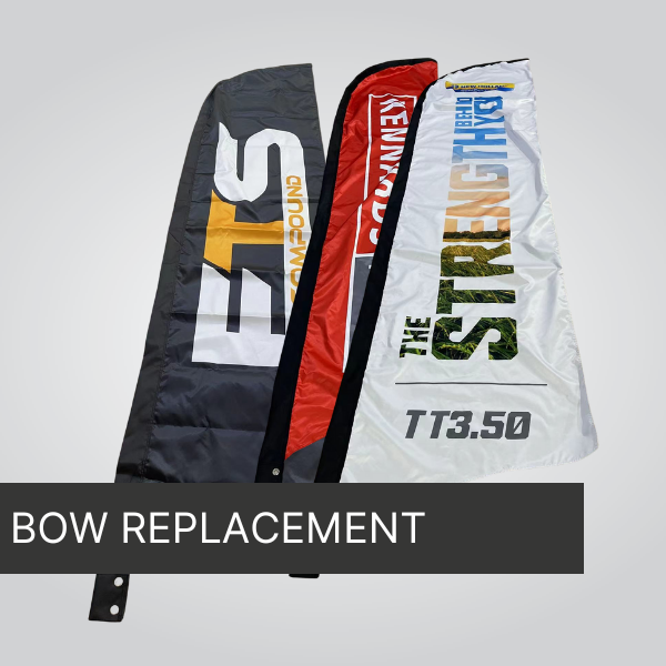 REPLACEMENT BOW BANNER